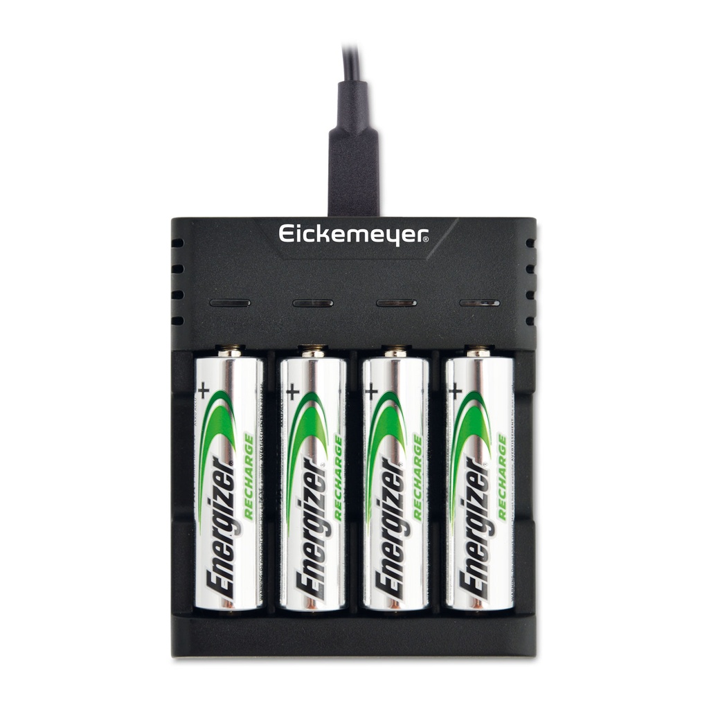 [DK]USB oplader inkl. batterier til SL 19, front